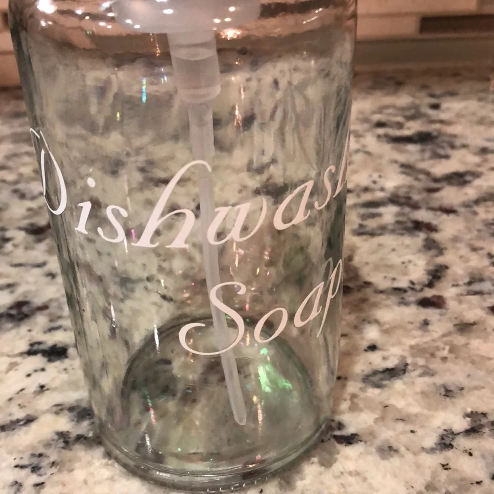 Dishwashing And Hand Soap Pump Dispenser Holder Decor Kitchen Set of 2?